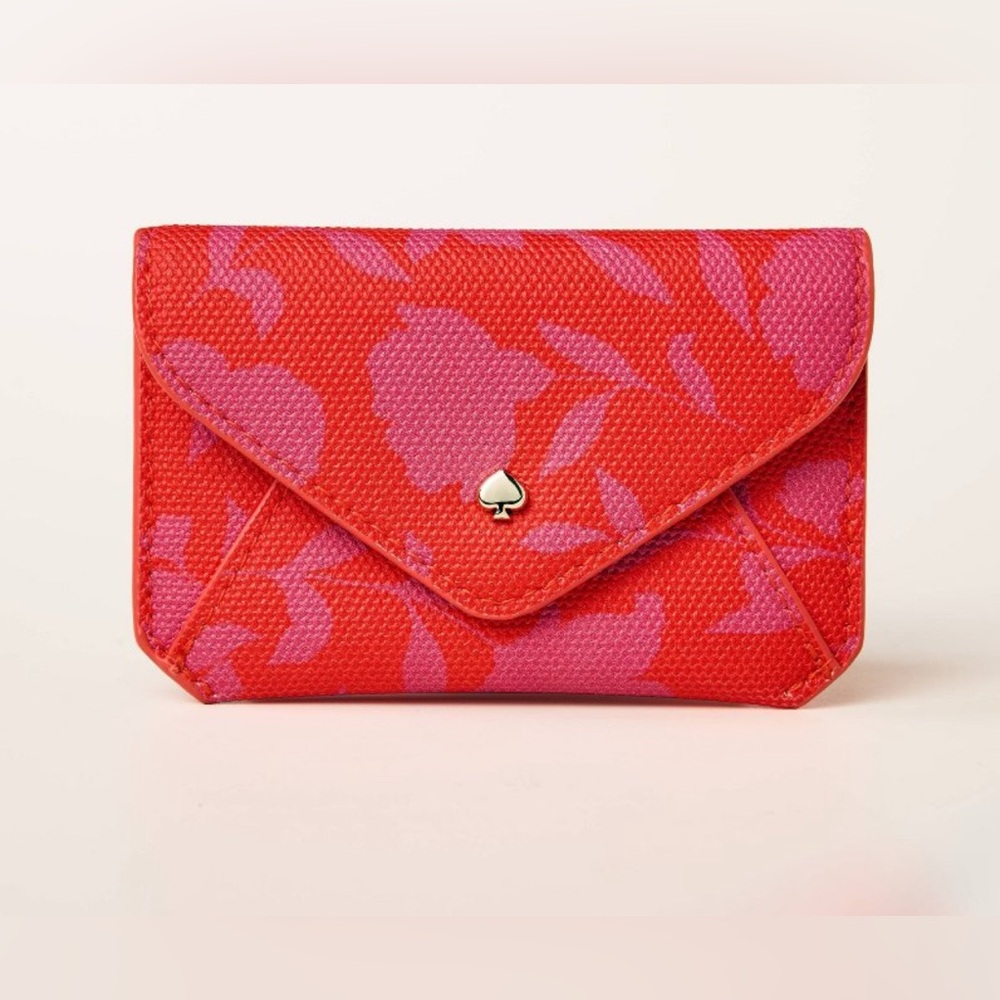 Kate Spade x Target Red Floral Card case